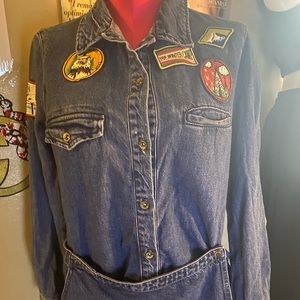Blue Jean Jumpshorts